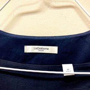 Navy Liz Claiborne dress in size 8